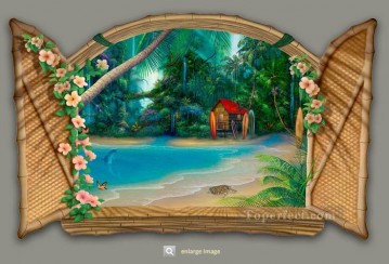 Magia 3D Painting - Surf Shack magia 3D